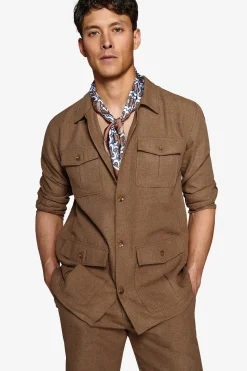 Earth textured Sahara jacket