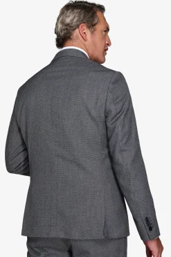 Gray birdseye blazer