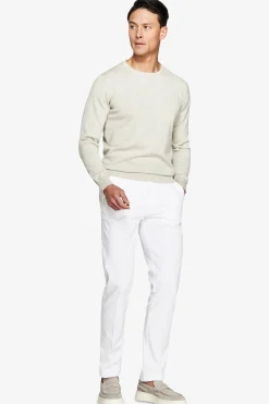 Gray crewneck sweater