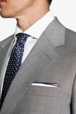 Gray grisaille blazer