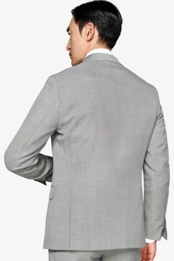 Gray grisaille blazer