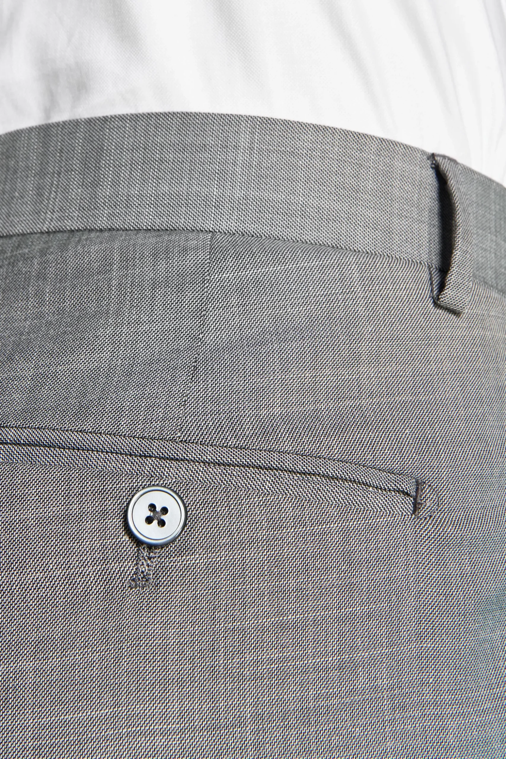 Gray grisaille trousers