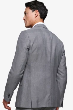 Gray Prince of Wales blazer