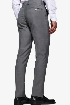 Gray Prince of Wales trousers