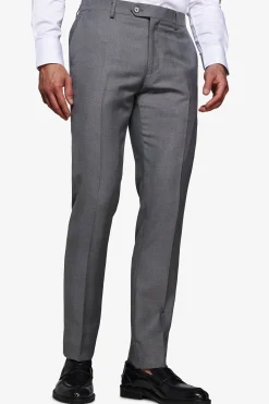 Gray Prince of Wales trousers