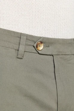 Green chino pants
