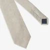 Green diagonal pattern tie