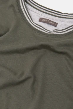 Green jersey t-shirt