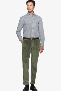 Green Pied de Poule shirt