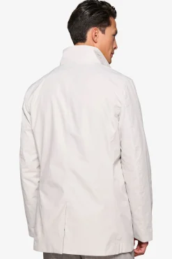 Ice trench coat with bib