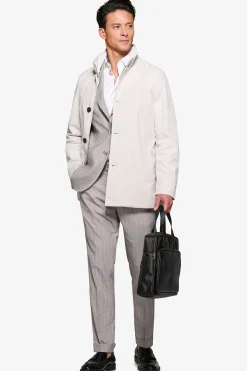 Ice trench coat with bib