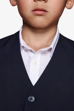 KIDS Blue classic waistcoat
