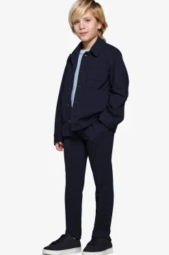 KIDS Blue jersey overshirt
