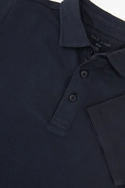 KIDS Blue piqué polo shirt