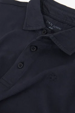 KIDS Blue piqué polo shirt