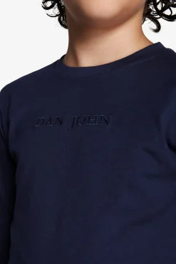 KIDS Blue t-shirt with embroidery