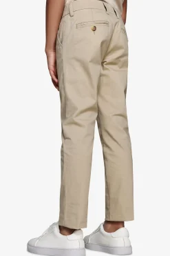 KIDS Cream chino pants