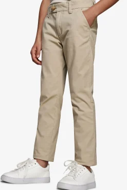 KIDS Cream chino pants