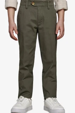 KIDS Green chino pants