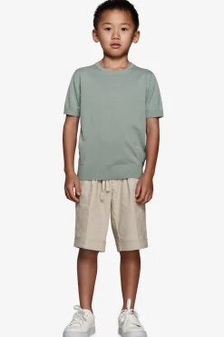 KIDS Green knit t-shirt