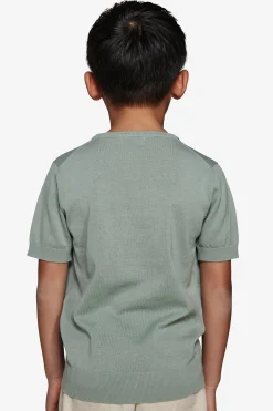 KIDS Green knit t-shirt