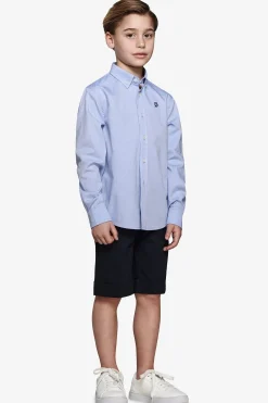 KIDS Light blue button down Oxford shirt