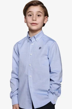 KIDS Light blue button down Oxford shirt