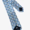 KIDS Light blue floral tie