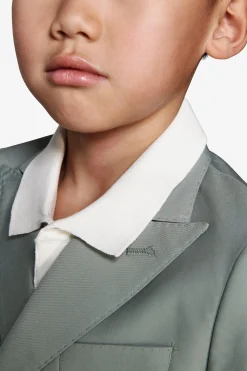 KIDS Sage double-breasted twill blazer