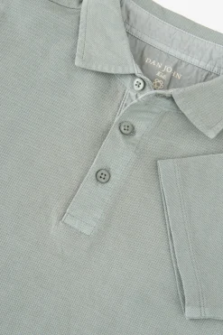 KIDS Sage piqué polo shirt
