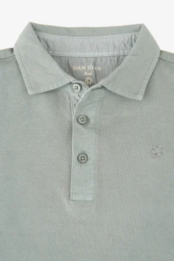 KIDS Sage piqué polo shirt