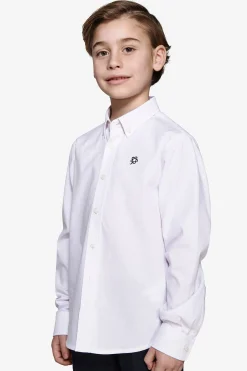 KIDS White button down Oxford shirt
