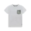 KIDS White t-shirt with pocket
