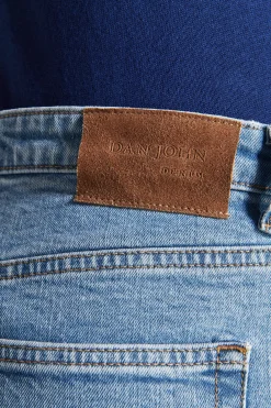 Light blue denim trousers