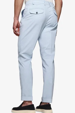 Light blue woven trousers