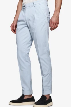 Light blue woven trousers