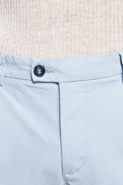 Light blue woven trousers