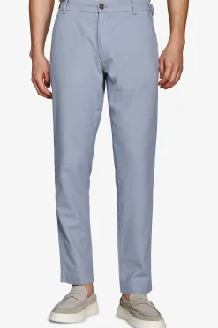 Light blue woven trousers