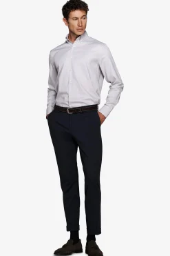 Light gray button down Oxford shirt