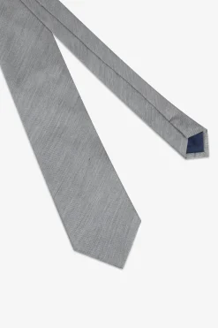 Light gray classic tie