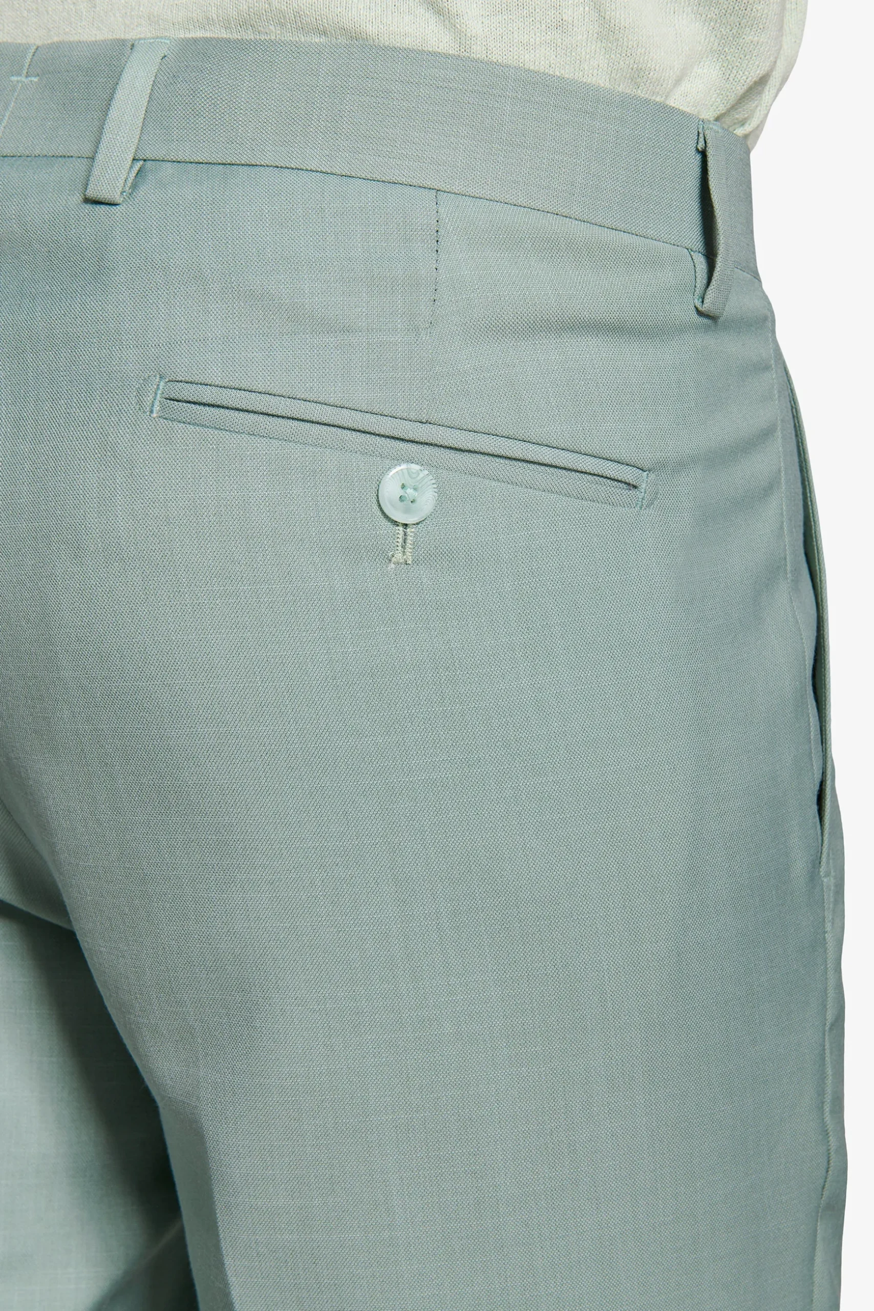 Mint grisaille suit trousers