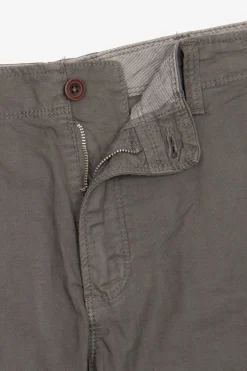 Mud Herringbone cargo Bermuda shorts