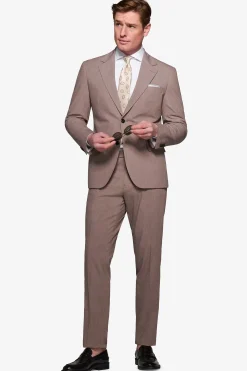 Mud lightweight grisaille suit blazer