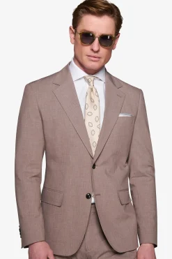 Mud lightweight grisaille suit blazer