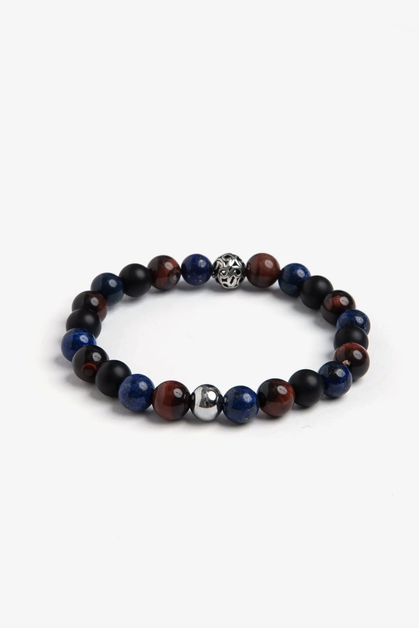 Multicolor medium pearls bracelet
