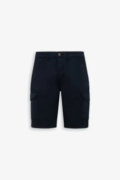 Navy cargo Bermuda shorts