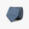 Navy diamond tie
