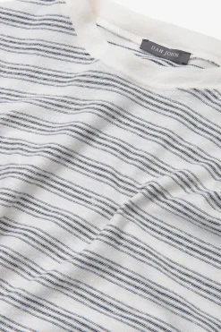 Navy striped t-shirt
