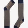 3-pack multi-pattern blue socks
