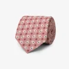 Pink cashmere design cotton tie